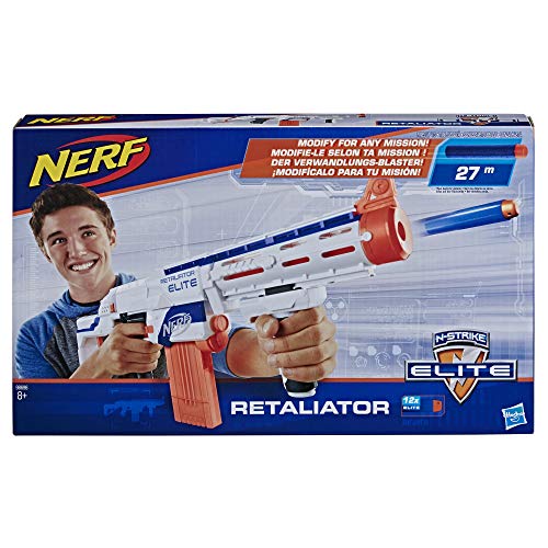 Nerf Ner Elite Lanzador, Multicolor, única (Hasbro 98696EU4)