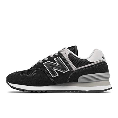 New Balance Mujer 574v2 Core, Zapatillas Negro (Black), 37.5 EU