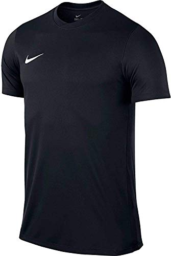 Nike Park VI Camiseta de Manga Corta para hombre, Negro (Black/White), XL