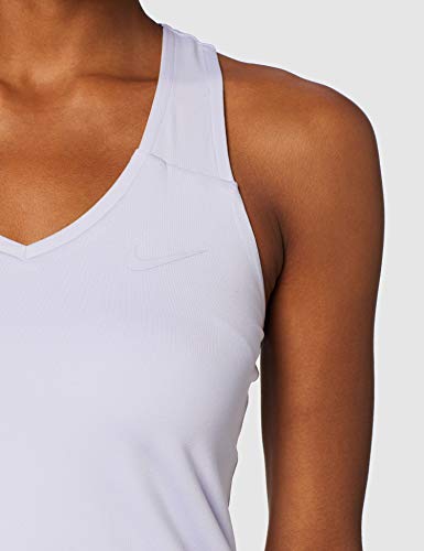 NIKE W Nkct Tank Pure Camiseta, Mujer, Oxygen Purple/Oxygen Purple, M