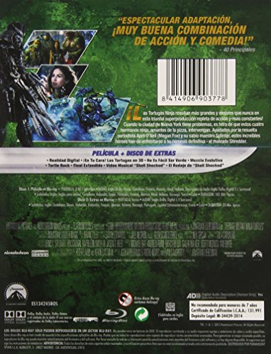 Ninja Turtles - Edición Marco (BD + BD Extras) [Blu-ray]