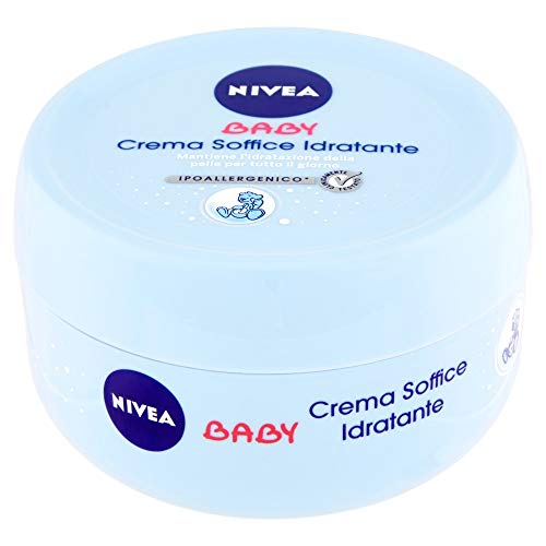 NIVEA Crema Suave Para Bebés Tarro De 200 Ml. 86128 Línea De Bebé