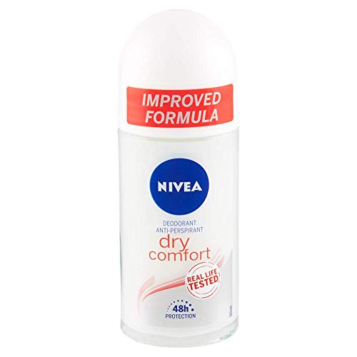 Nivea Dry Comfort Desodorante Roll-On (6 paquetes de 50 ml)