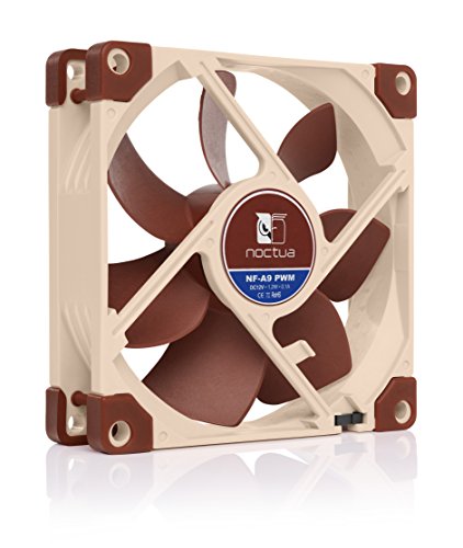 Noctua NF-A9 PWM, Ventilador Silencioso, 4 Pines (92 mm, Marrón)