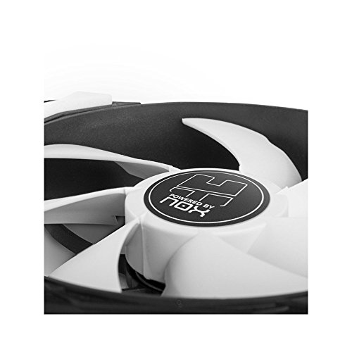 Nox H-FAN PWM - NXHUMMERF120PWM - Ventilador para Caja PC, 120 mm, Color Blanco