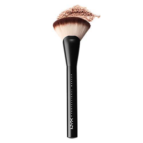 NYX PROFESSIONAL MAKEUP brocha de maquillaje abanico Pro Fan Brush 6 de fibra