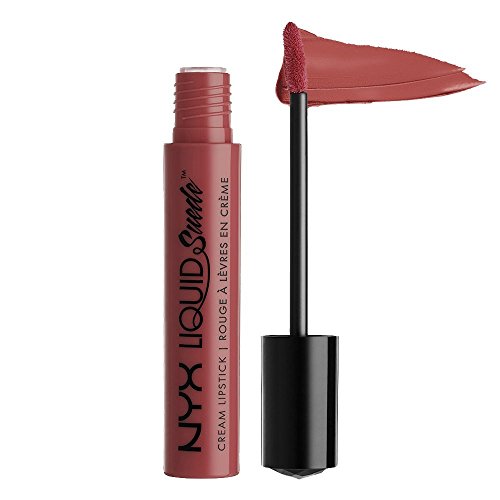 NYX PROFESSIONAL MAKEUP Pintalabios líquido mate ultra pigmentado de larga duración Labial Mate Liquid Suede Cream Lipstick Tono - Soft-Spoken