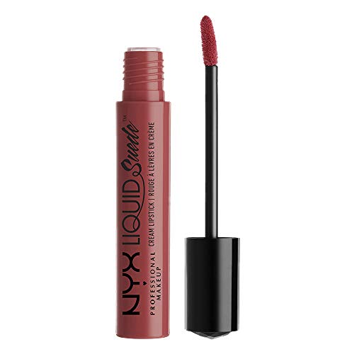 NYX PROFESSIONAL MAKEUP Pintalabios líquido mate ultra pigmentado de larga duración Labial Mate Liquid Suede Cream Lipstick Tono - Soft-Spoken