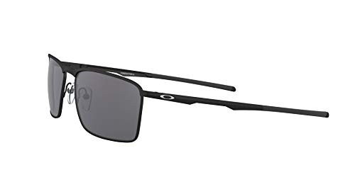 Oakley 0OO4106 Gafas de Sol, Matte Black, 58 para Hombre