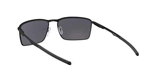 Oakley 0OO4106 Gafas de Sol, Matte Black, 58 para Hombre