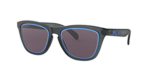 OAKLEY Frogskins Fire and Ice Collection OO9013 Gafas de sol para Hombre, Negro/Mate/Translucido