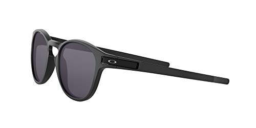 OAKLEY Latch Gafas de sol para hombre 926501 53, negras (negro mate / gris)