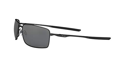 Oakley Square Wire 4075 Gafas, Polished Black/Prizmblack, 60 para Hombre