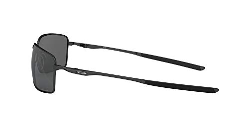 Oakley Square Wire 4075 Gafas, Polished Black/Prizmblack, 60 para Hombre