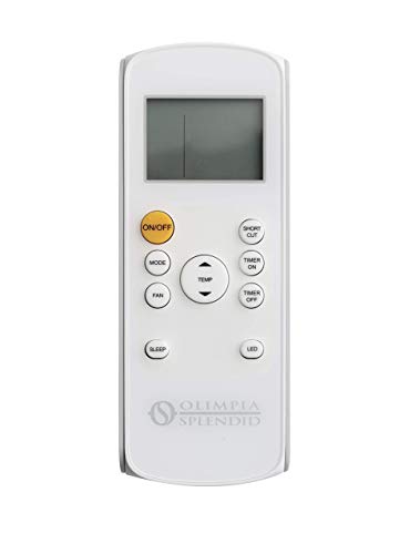 Olimpia Splendid 01914 Dolceclima Compact 9 P Aire Acondicionado Portátil 9.000 BTU/h, 2.280 Frigorías, Gas R290, Diseñado en Italia