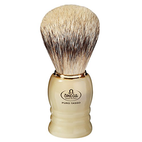 Omega 620 1st Grado Super Badger Hair Shaving Brush by Omega