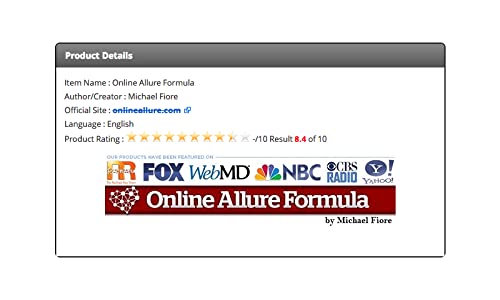 Online Allure Formula Michael Fiore