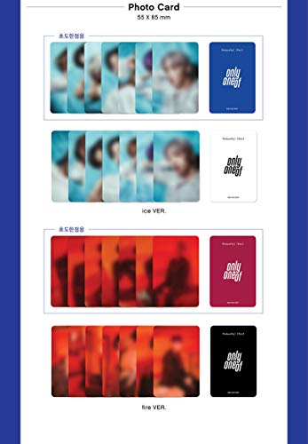 ONLYONEOF PRODUCED BY [ ] PART 2 Album ICE_BLUE VER. 1ea CD+1p POSTER+68p Photo Book+1ea Photo Card+1ea Point Session+TRACKING CODE K-POP SEALED