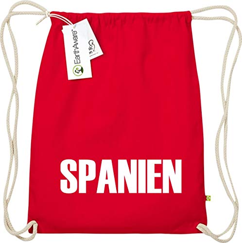 Organic gymsac España País Países Fútbol, color rojo, tamaño talla única