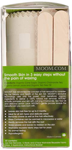 Organic Hair Remover, con aceite de árbol de té, clásico, 6 oz (170 g) - Moom