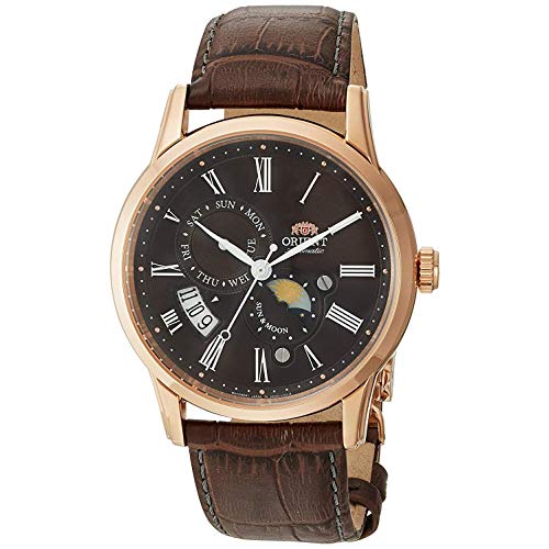 Orient Reloj Analógico para Hombre de Automático con Correa en Cuero FAK00003T0