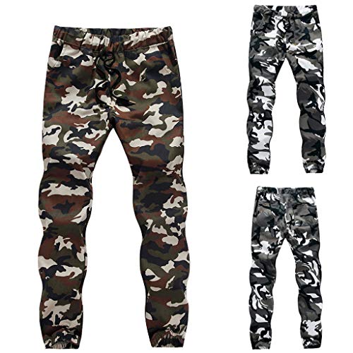 Overdose Pantalon Pesquero Hombre Pantalon Militar Hombre Pantalones De Corsé Deportivos De Bolsillo Ocasionales Sueltos para Hombres Pantalones De Jogging