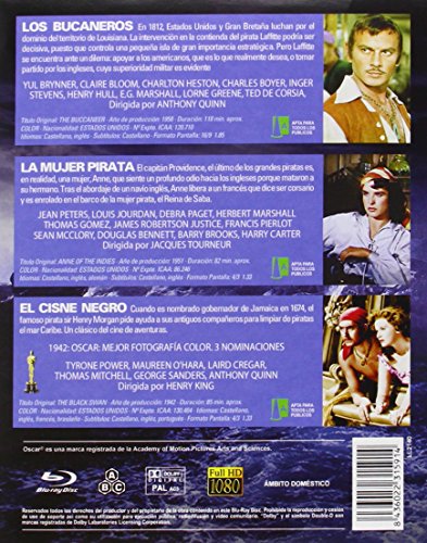 Pack Piratas De Los Mares [Blu-ray]