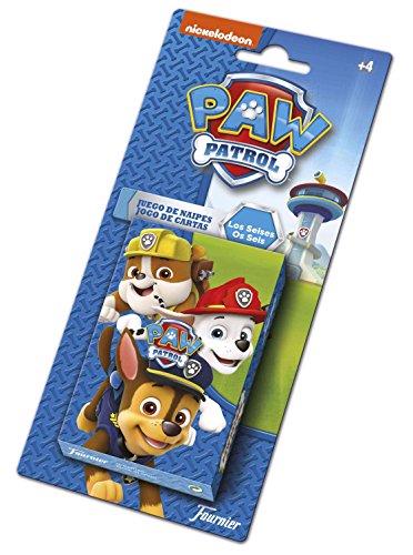 Patrulla Canina Baraja Infantil, Multicolor (Naipes Heraclio Fournier 1034794)