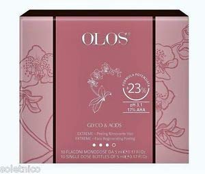 PEELING COSMETICO RENOVADOR FACIAL EXTREMO 10 AMPOLLAS GLYCO PROGRAM OLOS