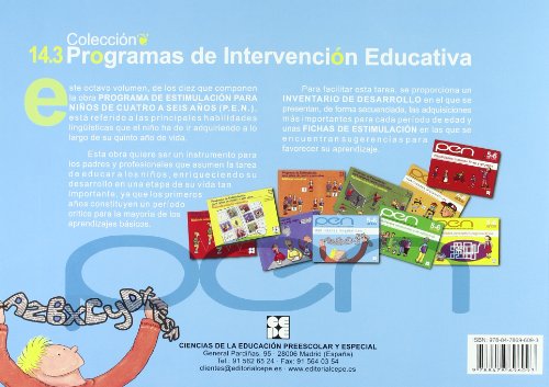 PEN 5-6 años: Habilidades Lingüísticas: 14.3 (Programas de atención y estimulación temprana)