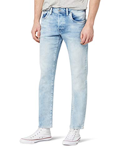 Pepe Jeans Jeanius PM202090 Vaqueros, Azul (11Oz Dodger Blue Str M82), 30W / 32L para Hombre