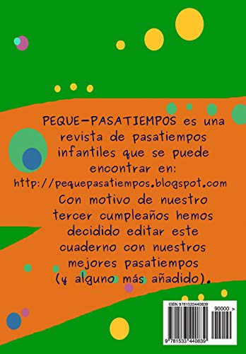 Peque-pasatiempos: Cuaderno nº1: Volume 1