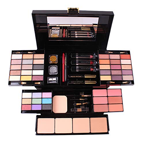 PhantomSky 39 Colores Cosmético Kit Maquillaje Set de Regalo Profesional Paleta de Sombra de Ojos con Lápiz labial, Blush y Corrector #1 - Perfecto para el uso profesional y diario