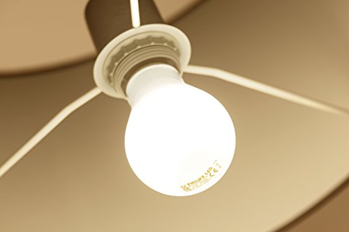 Philips Bombilla LED esférica E27, 7 W equivalentes a 60 W en incandescencia, 806 lúmenes, luz blanca cálida