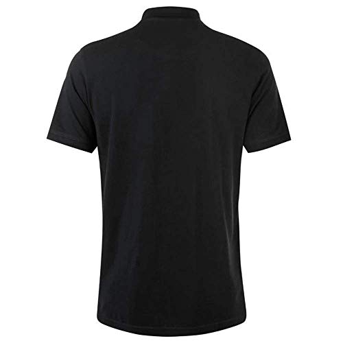 Pierre Cardin Camisa Polo Clásica de Manga Corta para Hombre in Algodón Premium (Large, Navy)