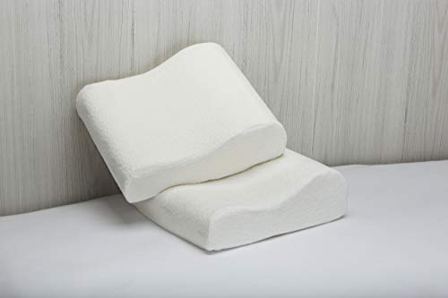 Pikolin Home - Almohada viscoelástica de viaje, ergonómica, firmeza media-baja, 30x25cm