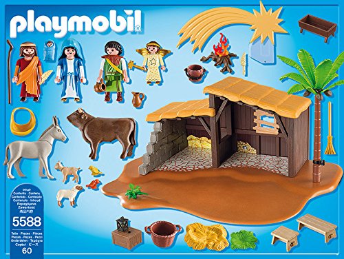 PLAYMOBIL Navidad - Playset Belén (5588)