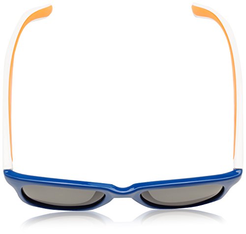 Polaroid PLD 8001/S Y2 T20 48 Gafas de sol, Azul (Bluette Orange/Grey Pz), Unisex Niños