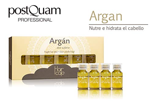 Postquam - Hair Care | Aceite de Argan Sublime para Cabellos Frágil - 6 Ampollas de 3 ml