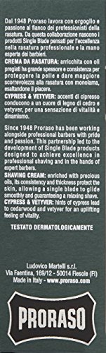 Proraso Crema De Afeitar Ciprés & Vetiver - 275 Ml. 253 g