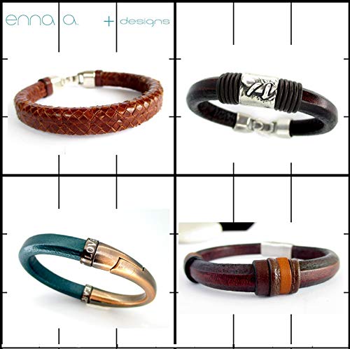 Pulsera cuero marrón, pulsera de cuero regaliz grabado, pulsera de cuero, accesorios de hombre, accesorios de cuero, regalos para hombre