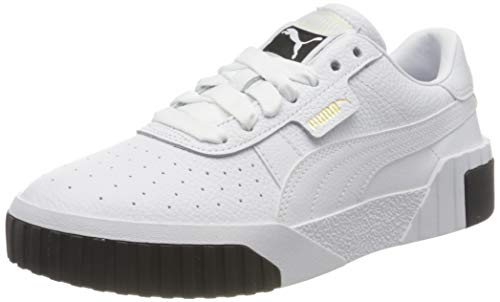 PUMA Cali WN'S, Zapatillas para Mujer, Blanco White Black, 41 EU