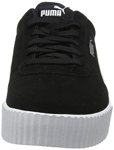 PUMA Carina, Zapatillas para Mujer, Negro Black Black Silver, 39 EU