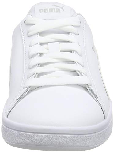 PUMA Smash V2 L, Zapatillas Unisex Adulto, Blanco White White, 41 EU