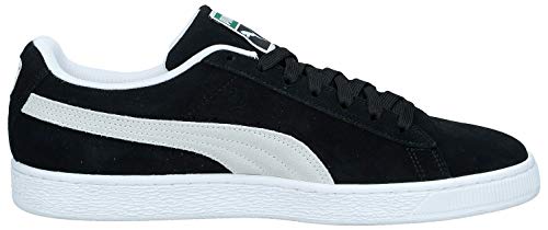 PUMA Suede Classic+, Zapatilla para Hombre, Negro Black White, 46 EU