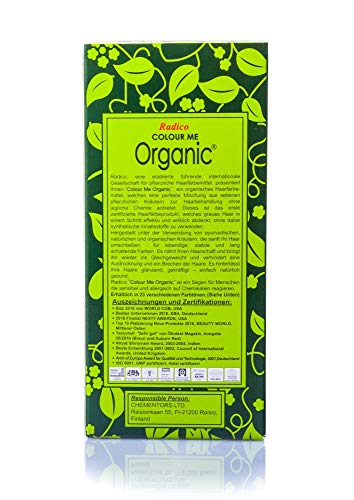 Radico - Tinte vegetal orgánico para el cabello - Castaño rojizo