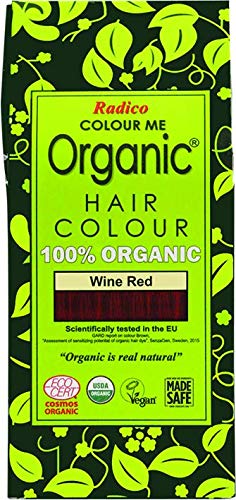 Radico - Tinte vegetal orgánico para el cabello - Rojo vino