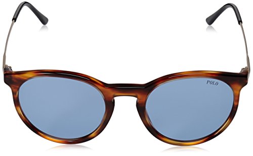 Ralph Lauren POLO 0PH4096 Gafas de sol, Stripped Havana, 50 para Mujer