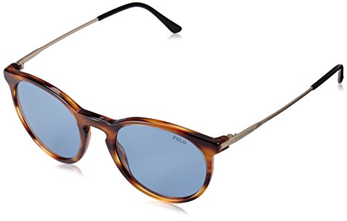 Ralph Lauren POLO 0PH4096 Gafas de sol, Stripped Havana, 50 para Mujer