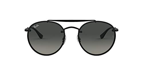 Ray-Ban 0RB3614N Gafas de sol, Demi Gloss Black, 54 Unisex